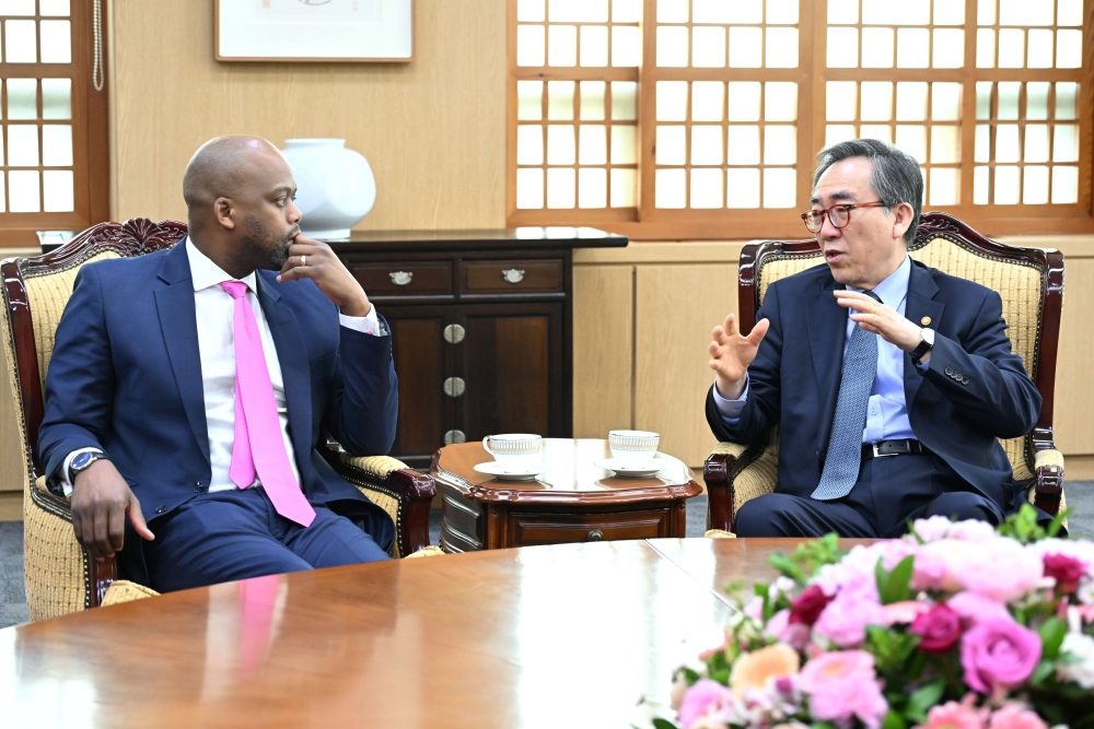 조태열 장관, 아프리카대륙 자유무역지대(AfCFTA) 사무총장 면담