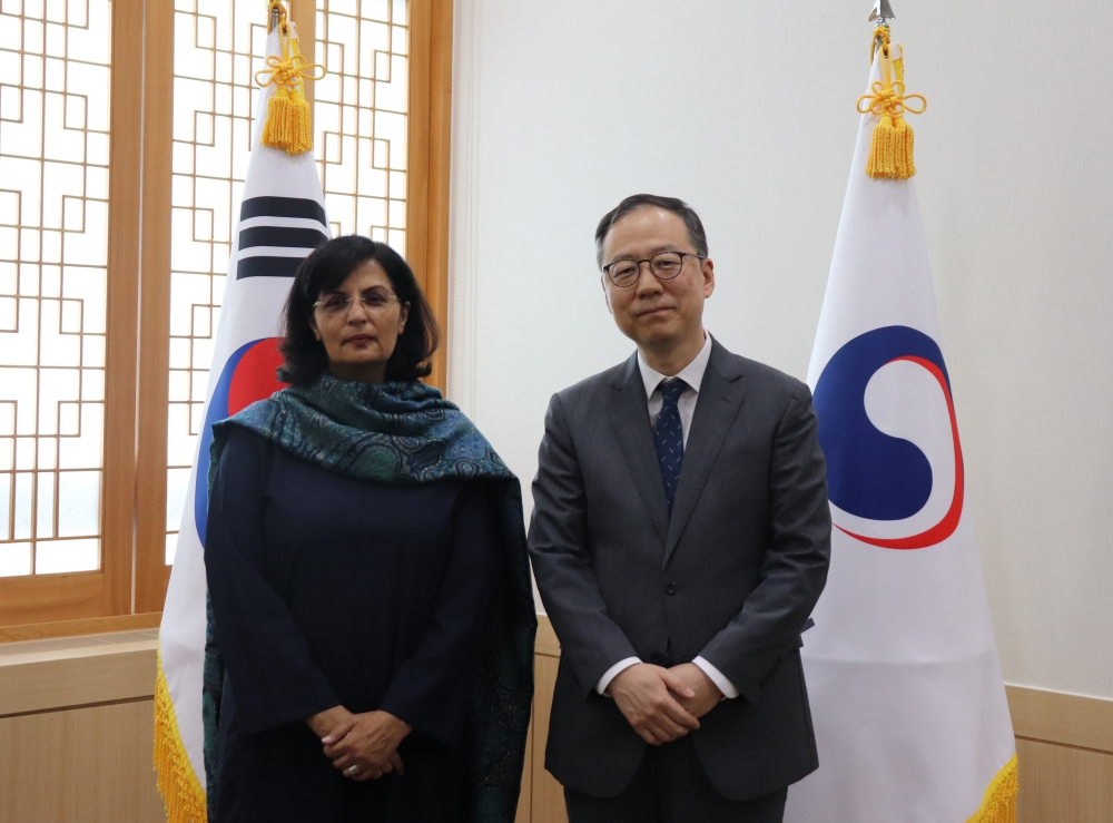 권기환&nbsp;글로벌다자외교조정관, 세계백신면역연합(Gavi) 대표 면담